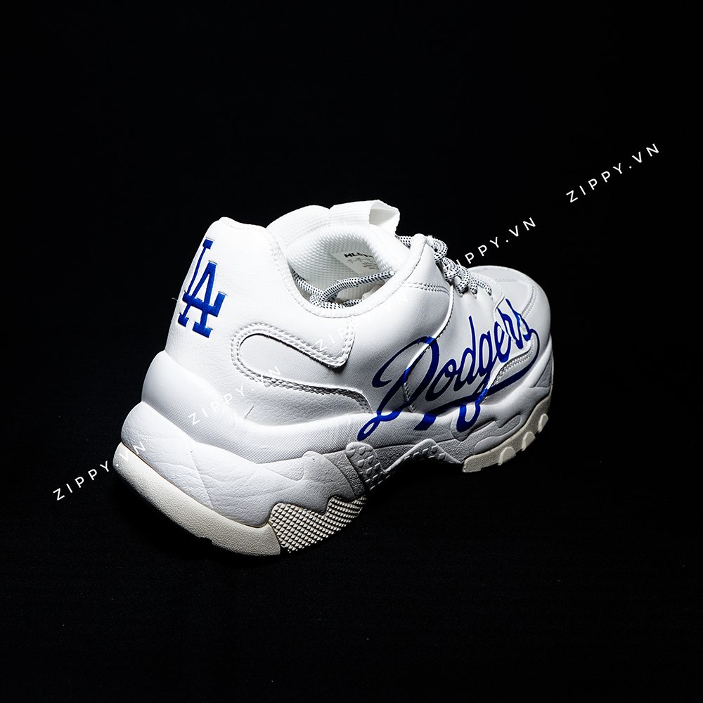 MLB Korea Low-Top Sneakers - Logo Dodgers Xanh | Zippy Store