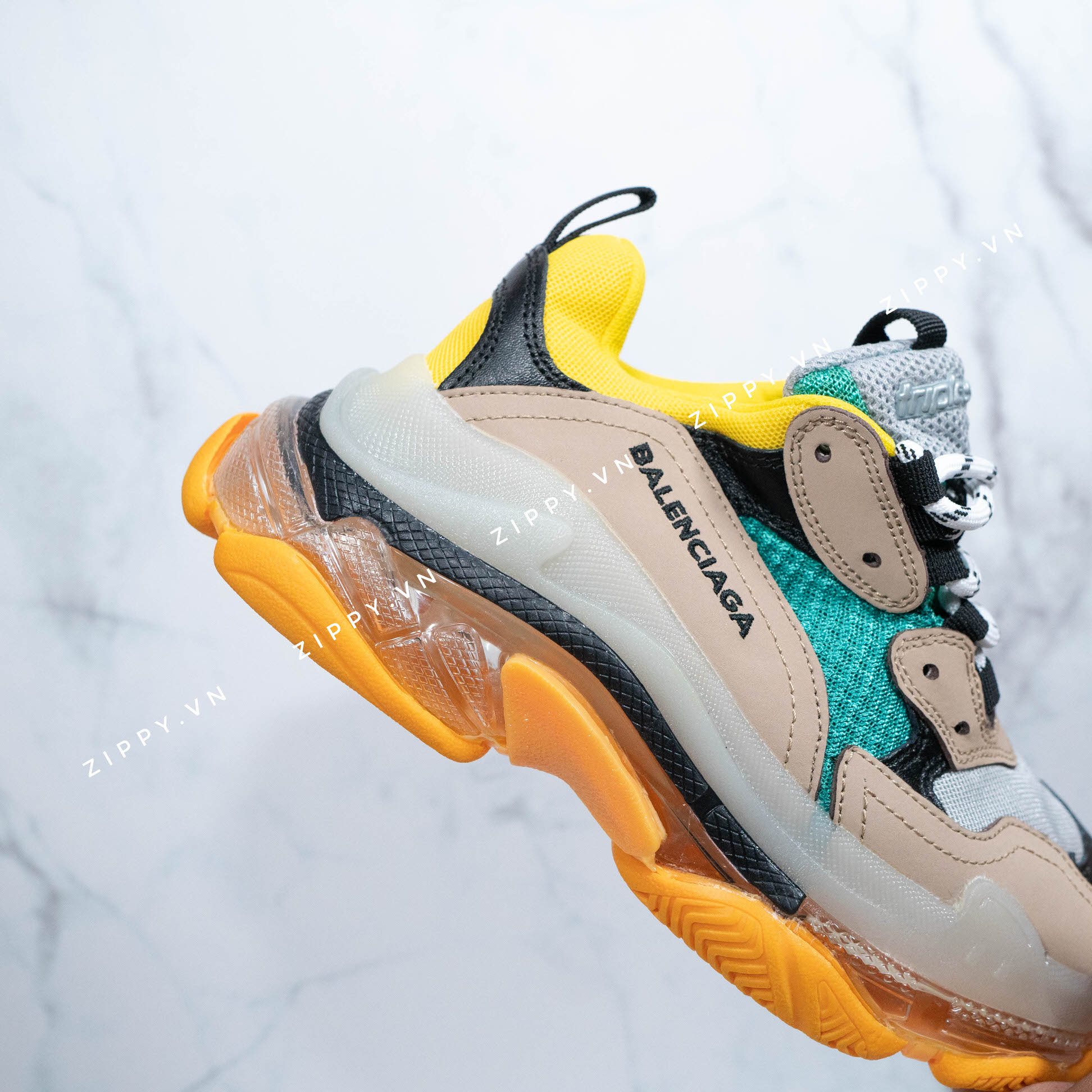BALENCIAGA TRIPLE S Review in Green and Yellow  YouTube